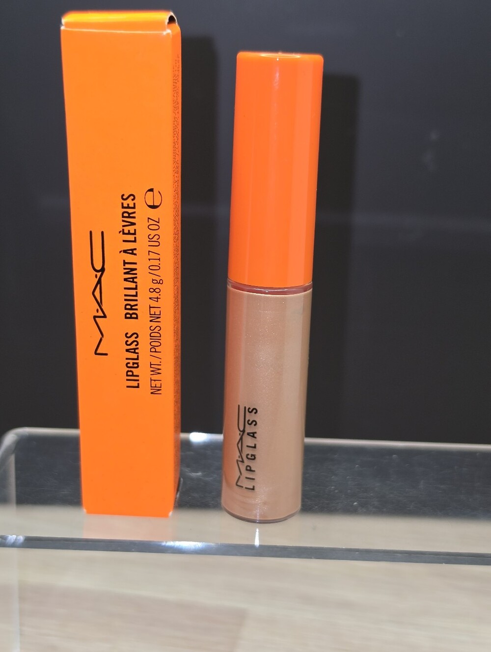 LIMITED EDITION MAC LIPGLASS - "NAKED SPACE" **RARE!** BNIB!**